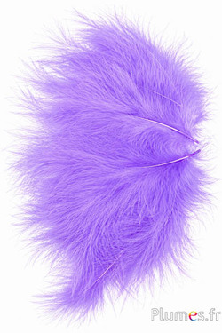 Pute Marabu - 8-12 cm - flieder